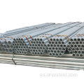 Tubería de acero galvanizado ERW para la construcción